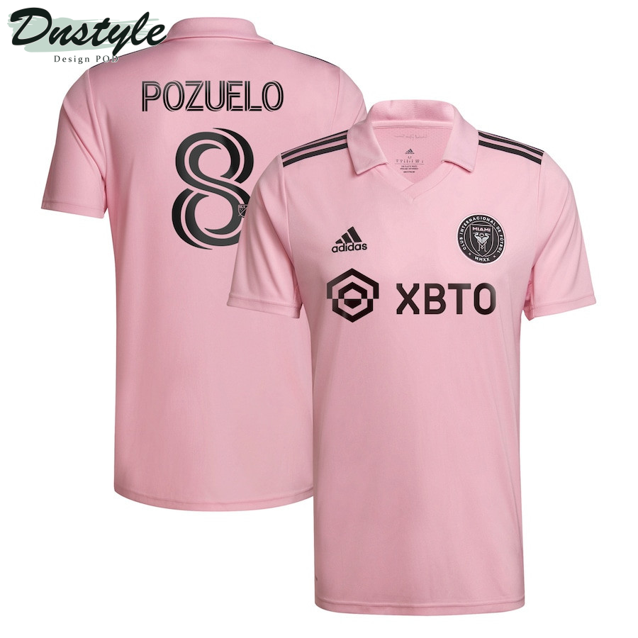Alejandro Pozuelo #8 Inter Miami CF 2022 The Heart Beat Kit Men Player Jersey - Pink