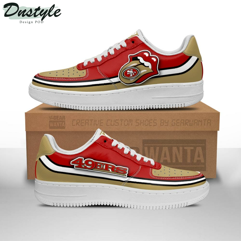 San Francisco 49ers Air Sneakers Air Force 1 Shoes Sneakers