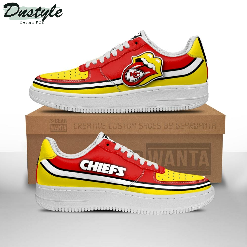 Kansas City Chiefs Air Sneakers Air Force 1 Shoes Sneakers