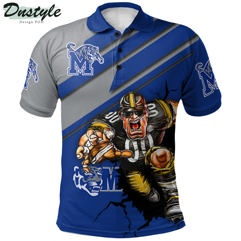 Memphis Tigers Mascot Polo Shirt