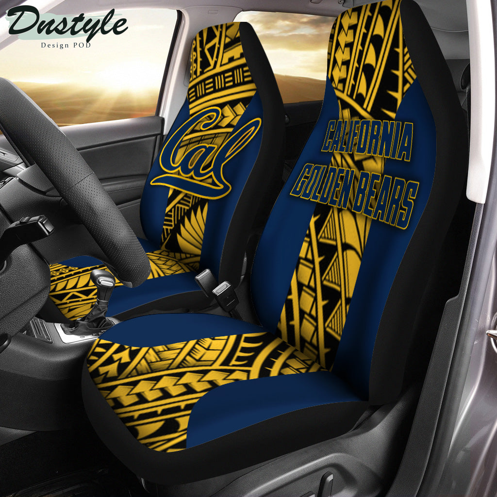 California Golden Bears Polynesian Car Seat Cover