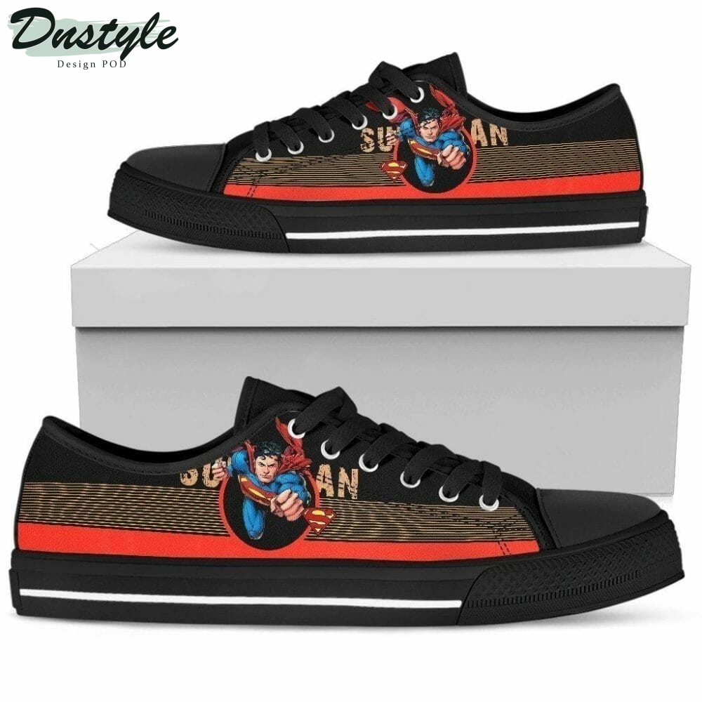 Superman Low Top Shoes Sneakers