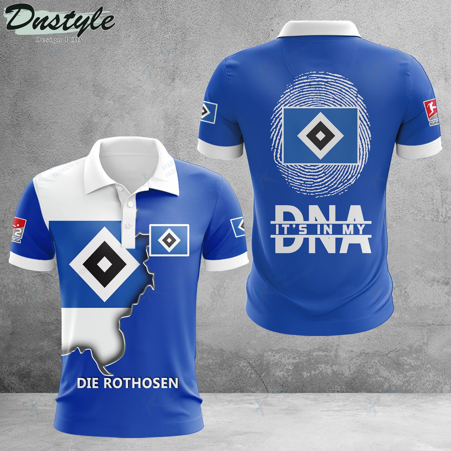 Hamburger SV it's in my DNA polo shirt