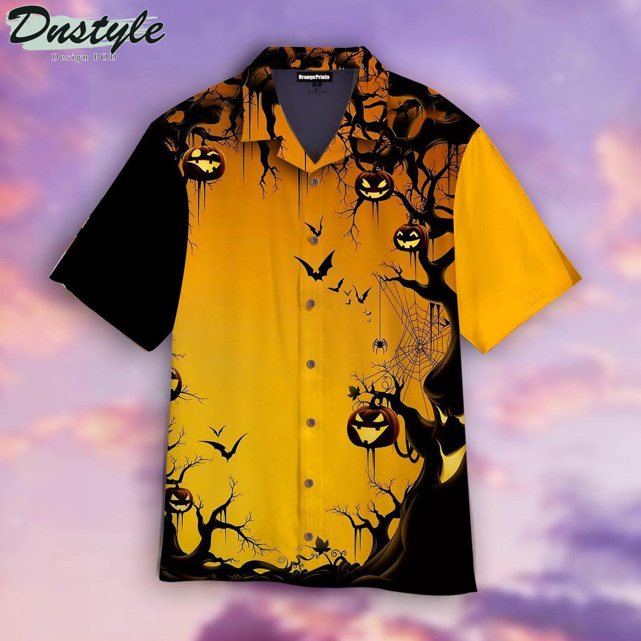 Scary Halloween Tree Hawaiian Shirt