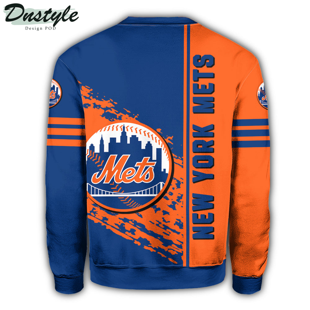 New York Mets MLB Quarter Style Sweatshirt
