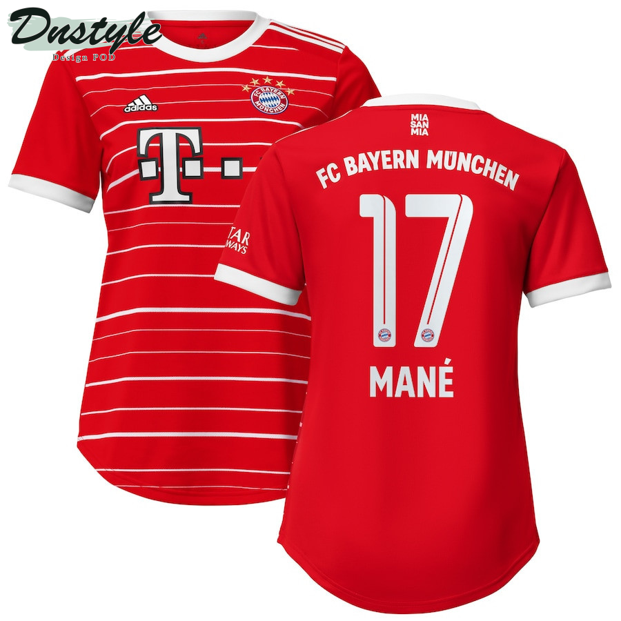 Sadio Mane #17 Bayern Munich Women 2022/23 Home Jersey - Red