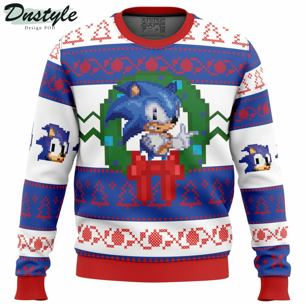 Sonic the Hedgehog Ugly Christmas Sweater