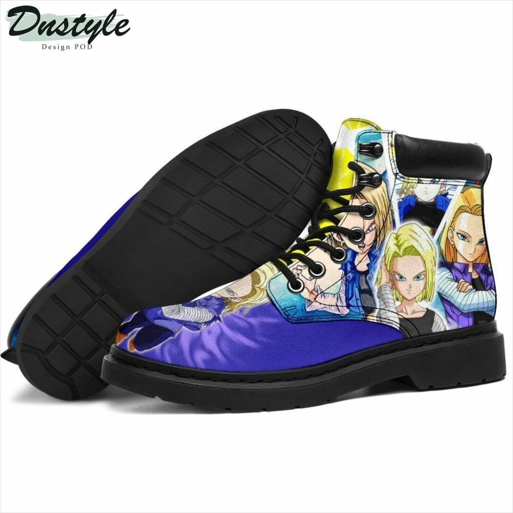 Android 18 Dragon Ball Timberland Boots