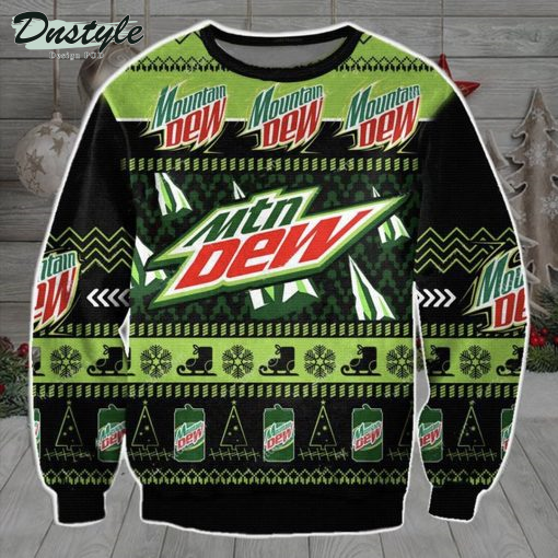 Mountain Dew Christmas Ugly Sweater