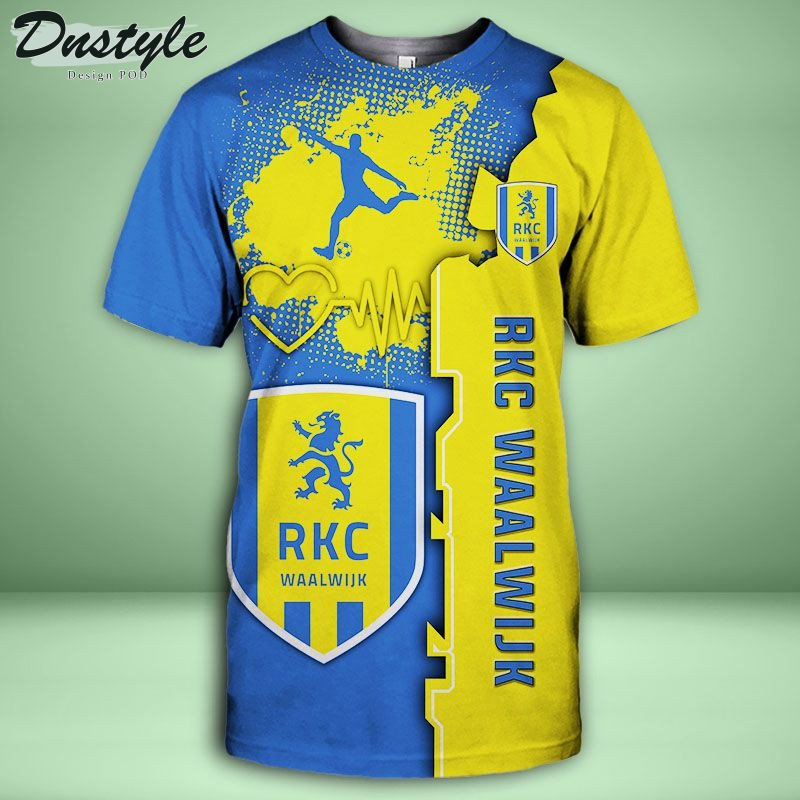 RKC Waalwijk T-shirt met capuchon en all-over print
