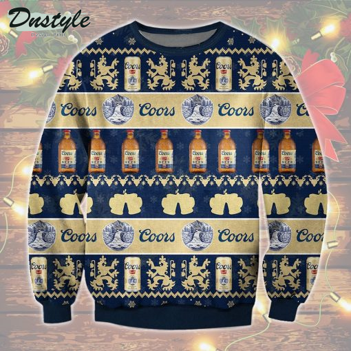 Coors Christmas Ugly Sweater
