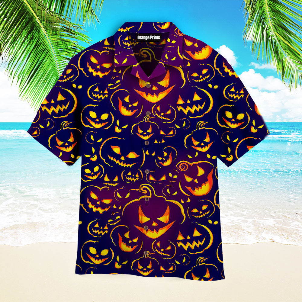 Scary Pumkin Ghost Halloween 2022 Hawaiian Shirt
