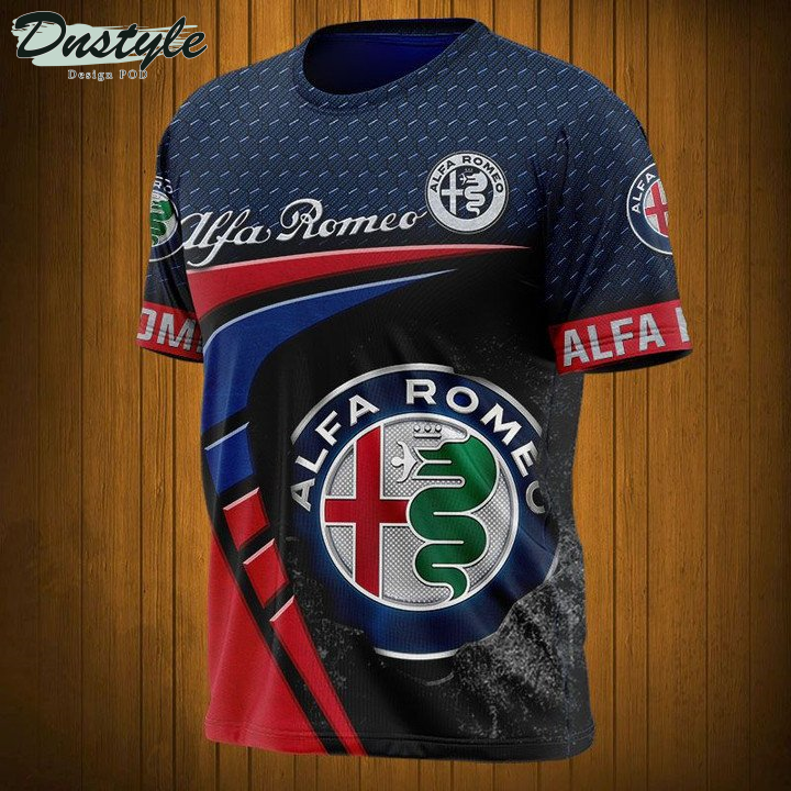 Alfa Romeo all over print 3d hoodie t-shirt