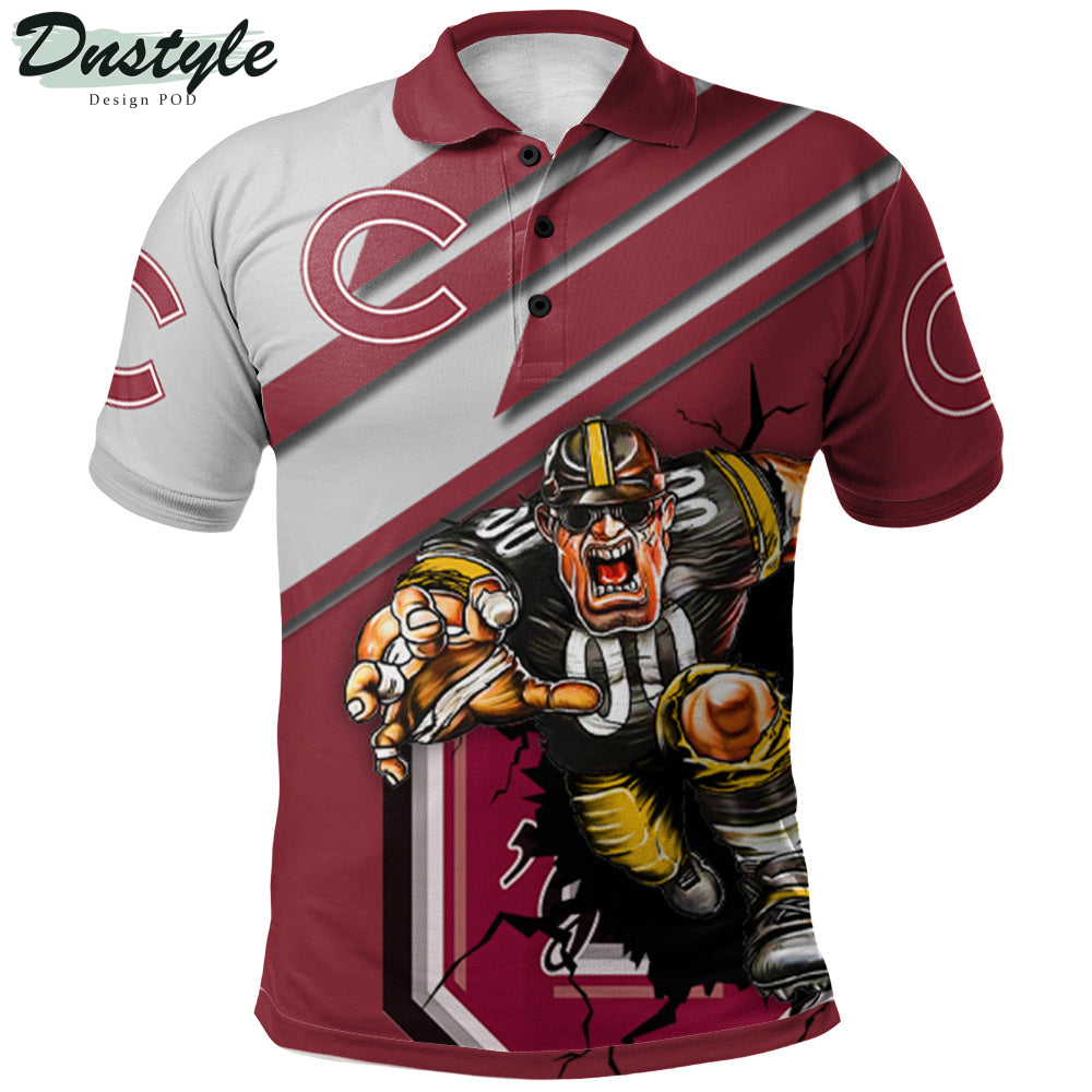 Colgate Raiders Mascot Polo Shirt
