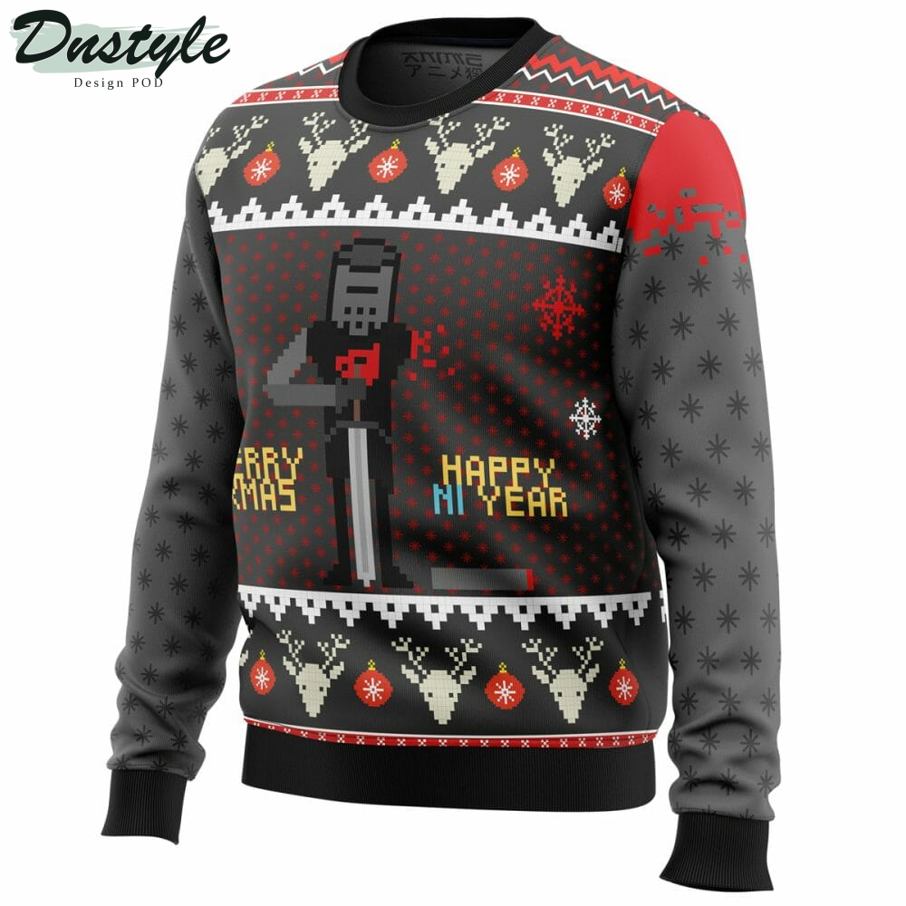 Merry Xmas and Happy Ni Year Monty Python Ugly Christmas Sweater