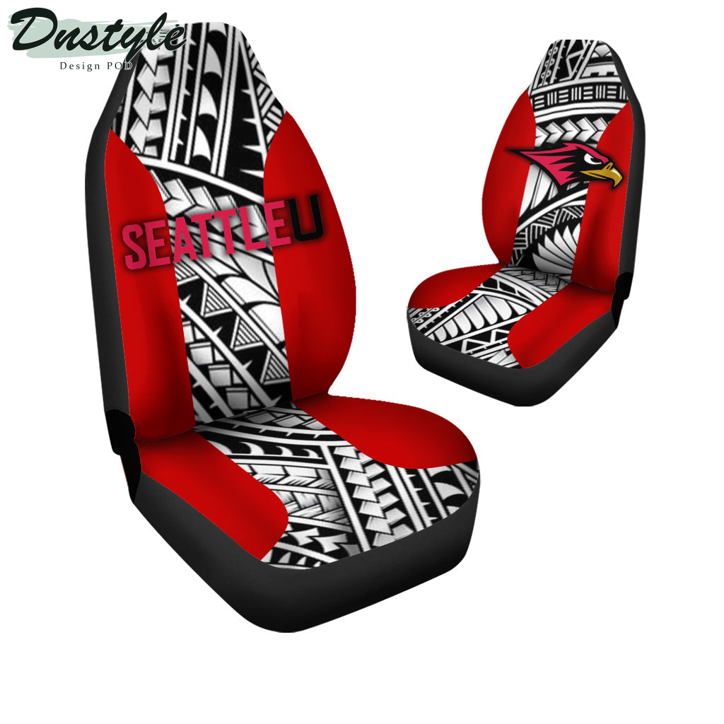 Seattle Redhawks Polynesian Car Seat Cover