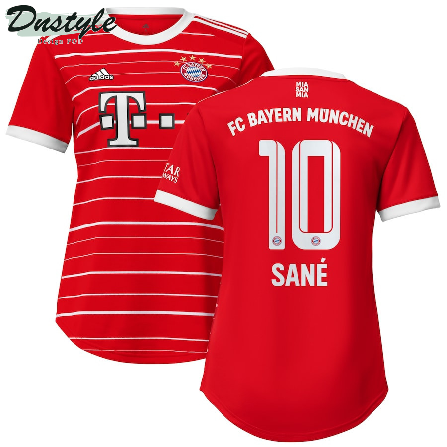 Leroy Sane #10 Bayern Munich Women 2022/23 Home Jersey - Red
