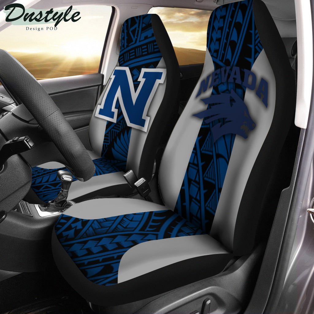 Nevada Wolf Pack Polynesian Car Seat Cover