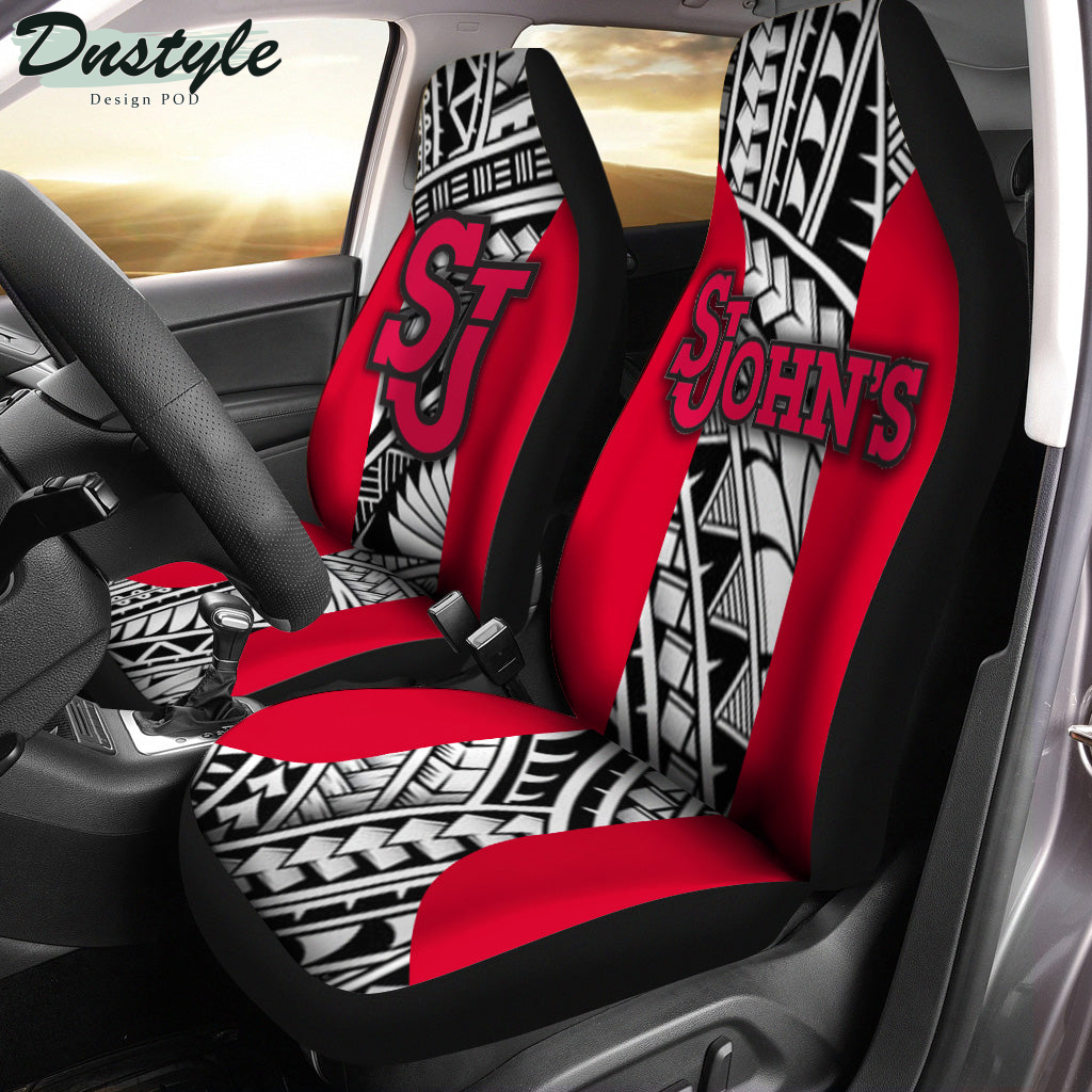 St. Johnâ€™s Red Storm Polynesian Car Seat Cover