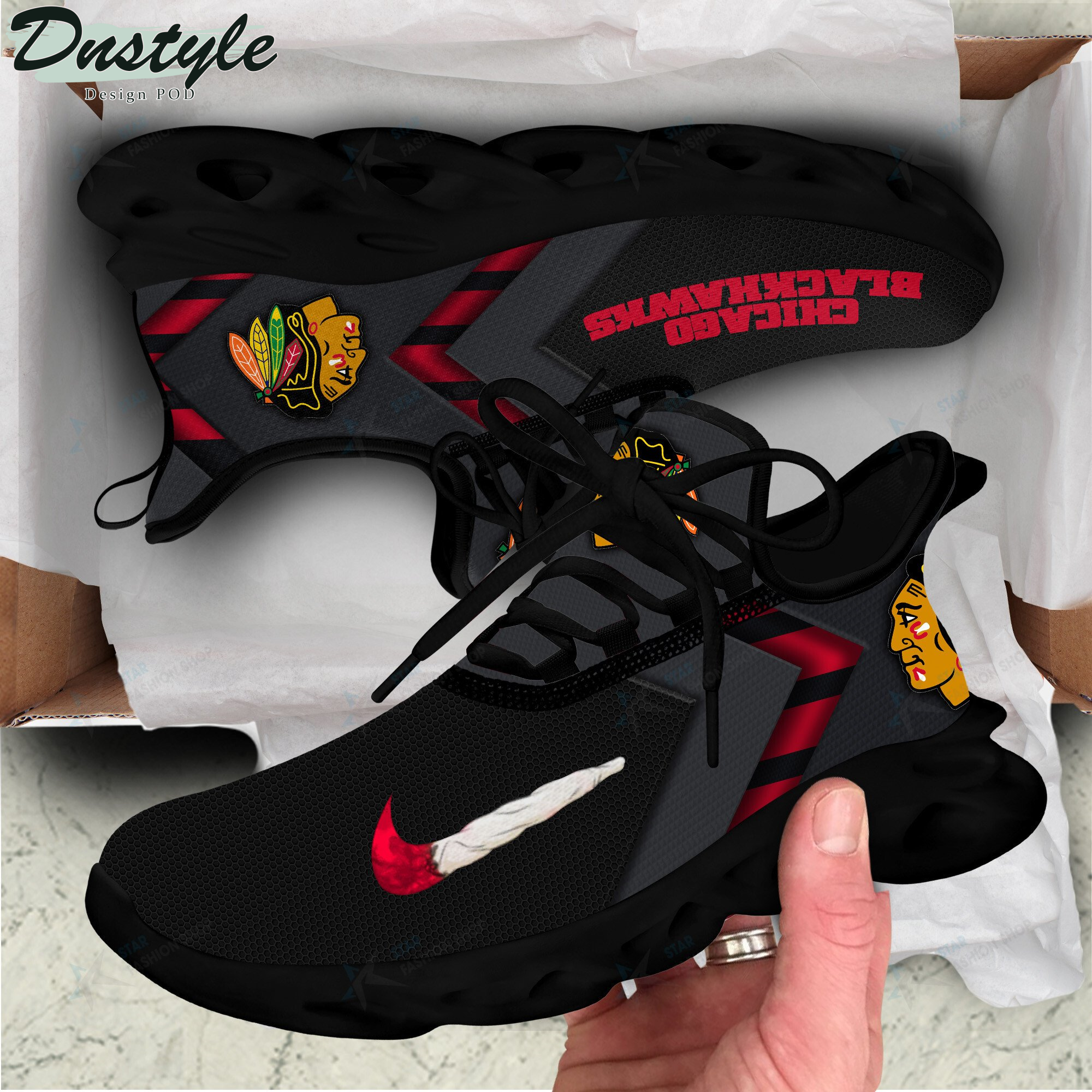 Chicago Blackhawks max soul shoes