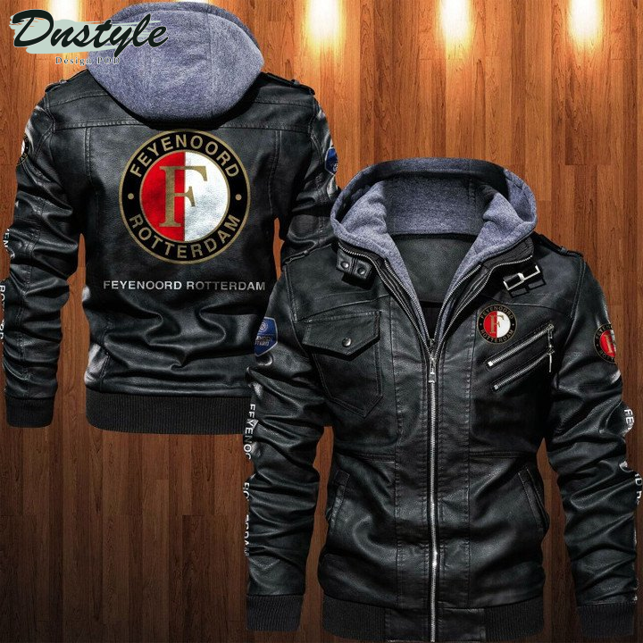 Feyenoord Rotterdam Leather Jacket
