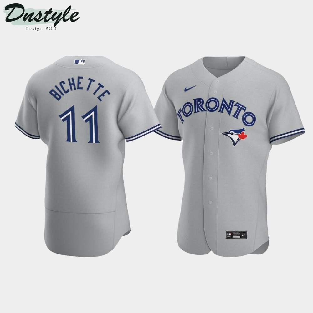 Bo Bichette #11 Toronto Blue Jays Gray Road Jersey MLB Jersey