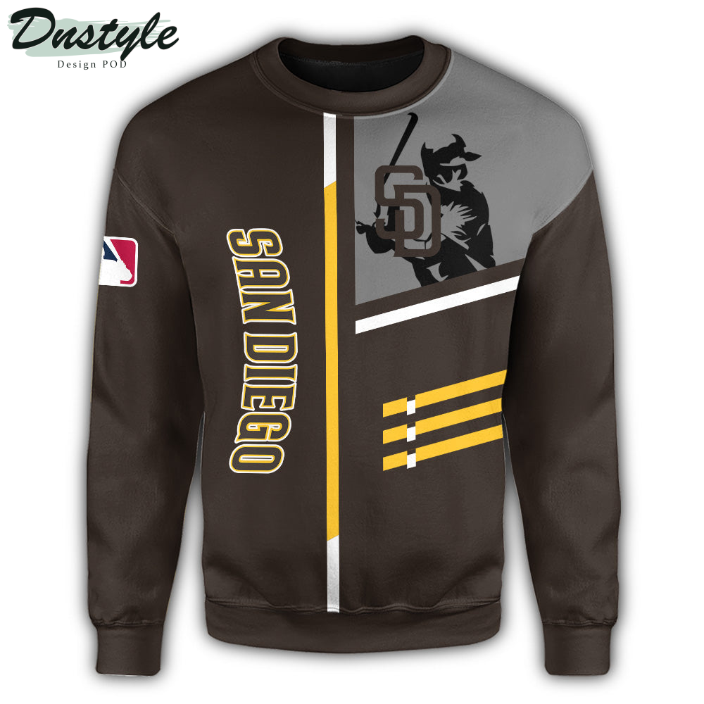 San Diego Padres MLB Personalized Sweatshirt