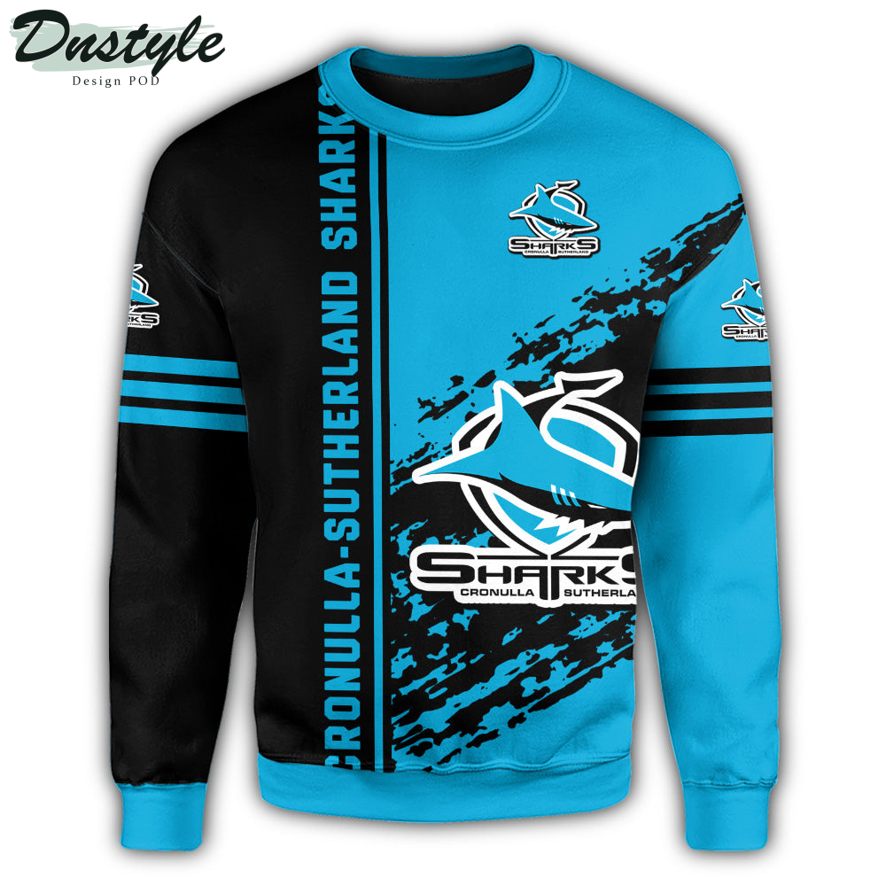Cronulla-Sutherland Sharks NRL Quarter Style Sweatshirt