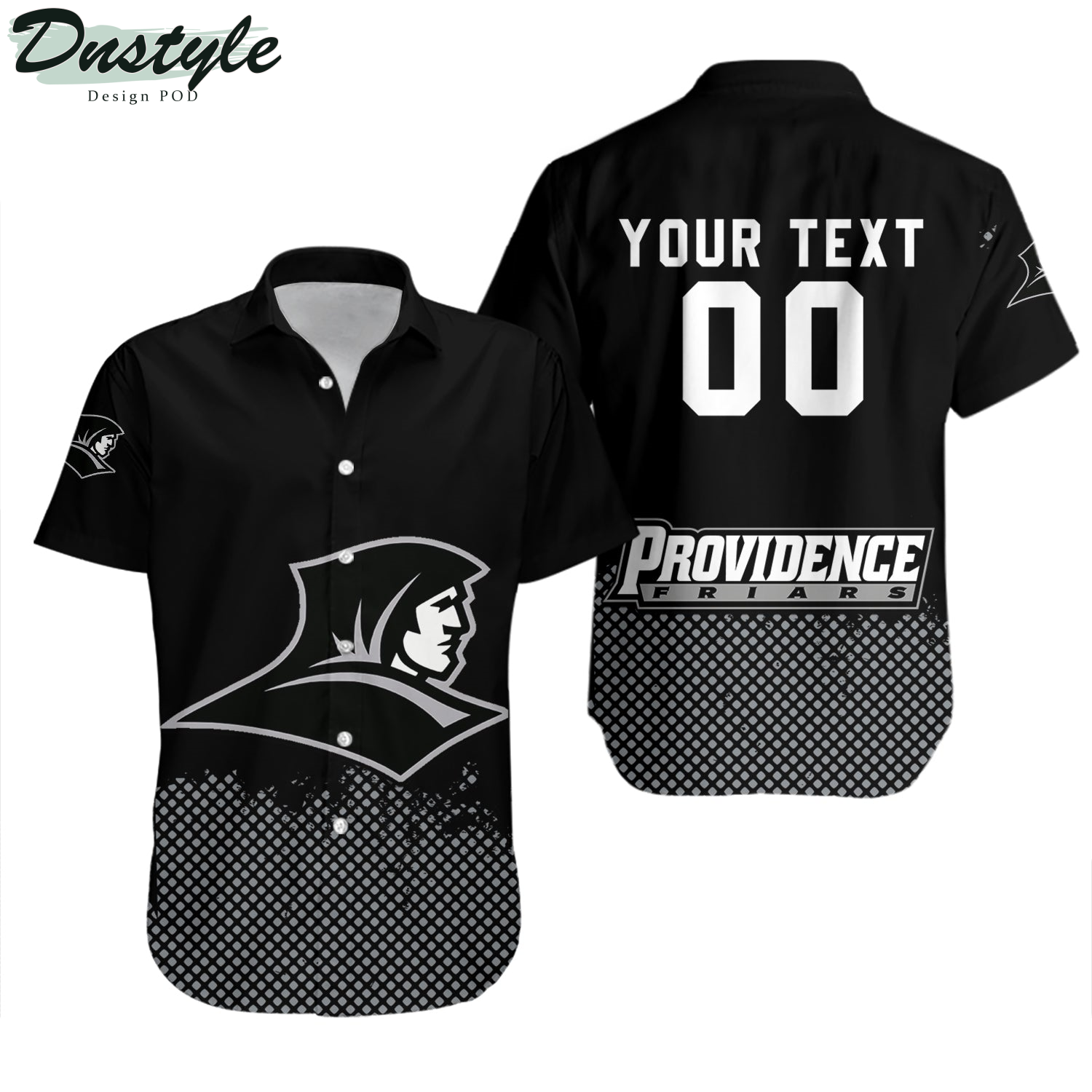 Providence Friars Basketball Net Grunge Pattern Hawaii Shirt