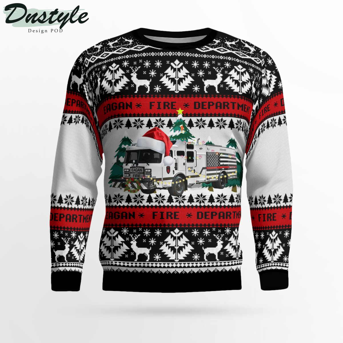 Eagan Fire Department Ugly Christmas Sweater