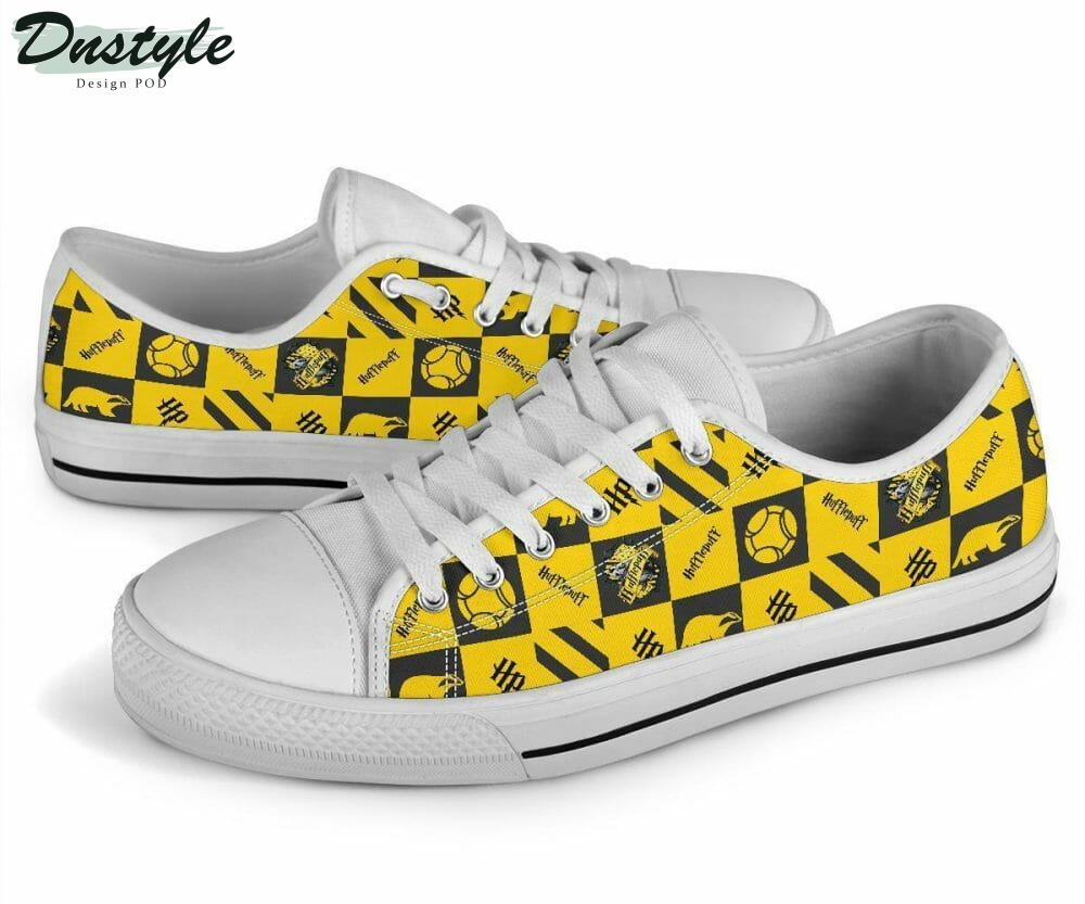 Harry Potter Hufflepuff Custom Pattern Movies Low Top Shoes Sneakers