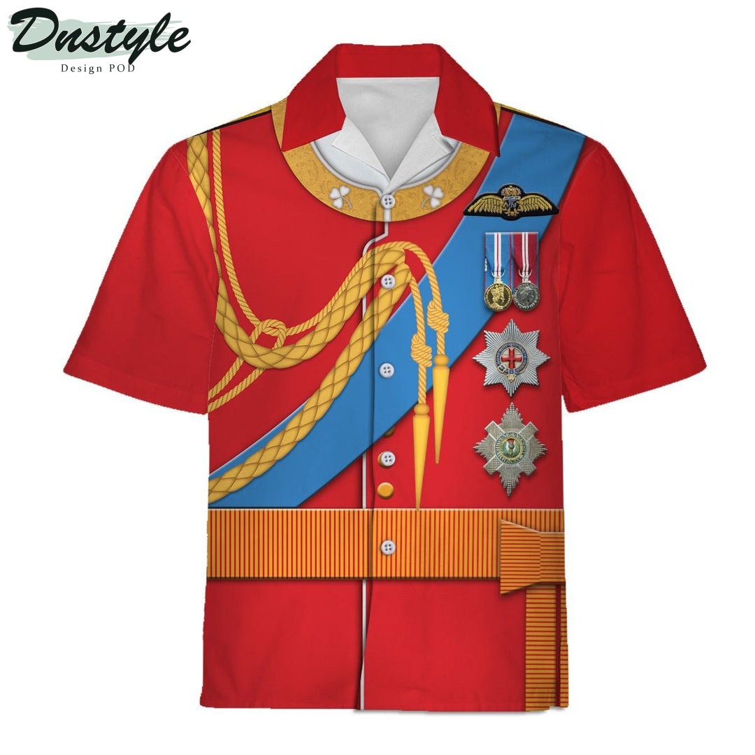 Prince William Hawaiian Shirt And Short
