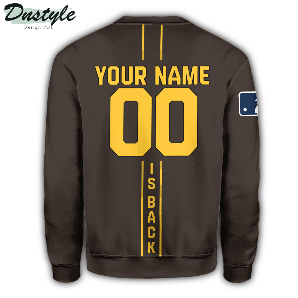 San Diego Padres MLB Personalized Sweatshirt