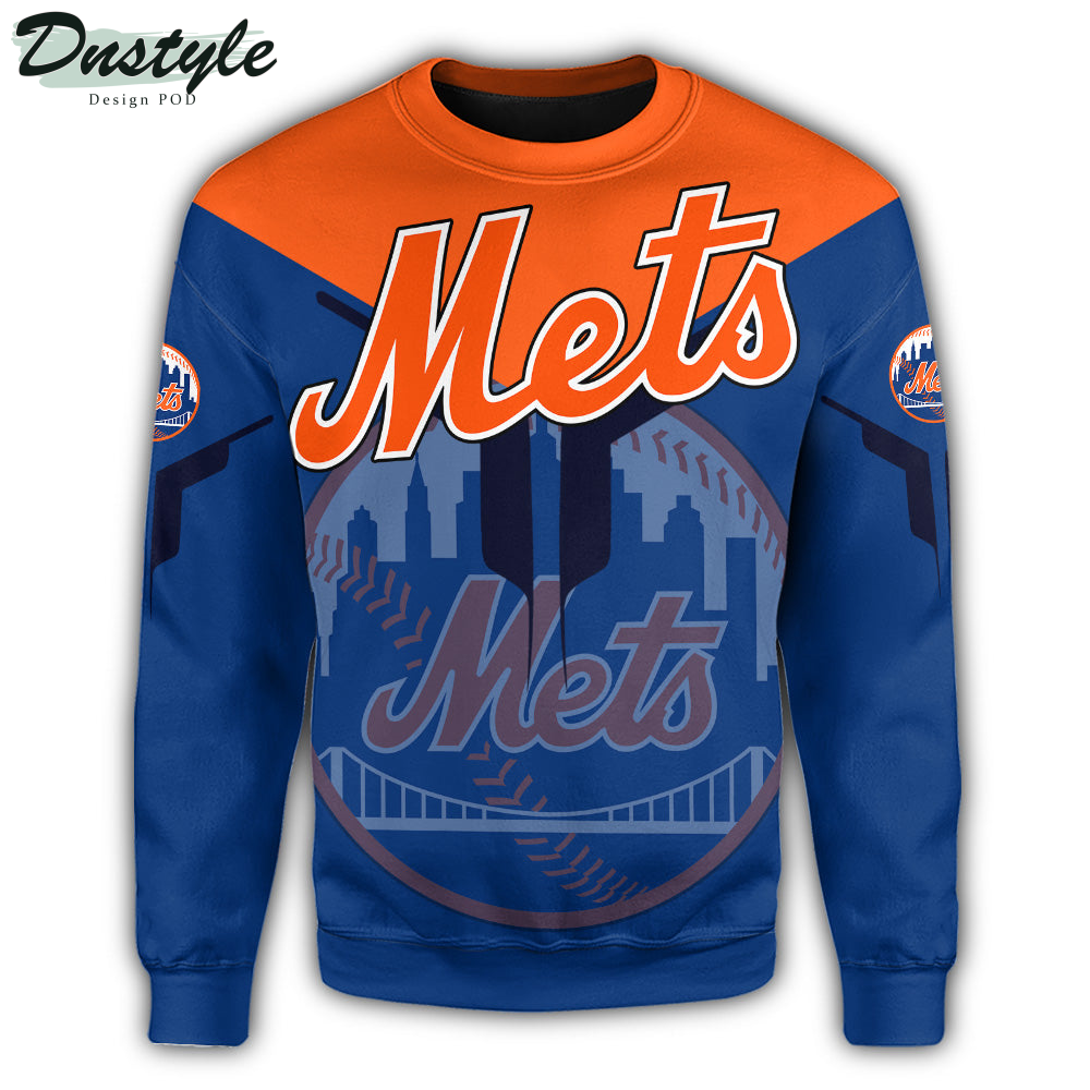 New York Mets MLB Drinking Style Sweatshirt