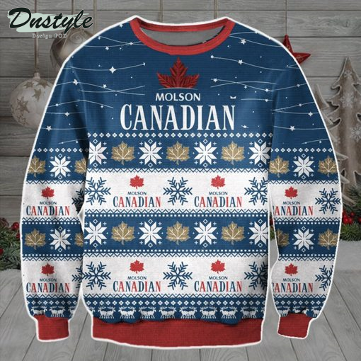 Molson Canadian Christmas Ugly Sweater
