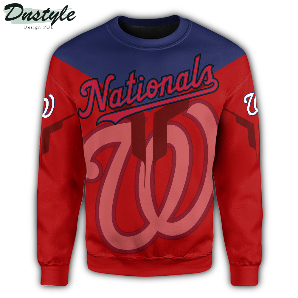 Washington Nationals MLB Drinking Style Sweatshirt