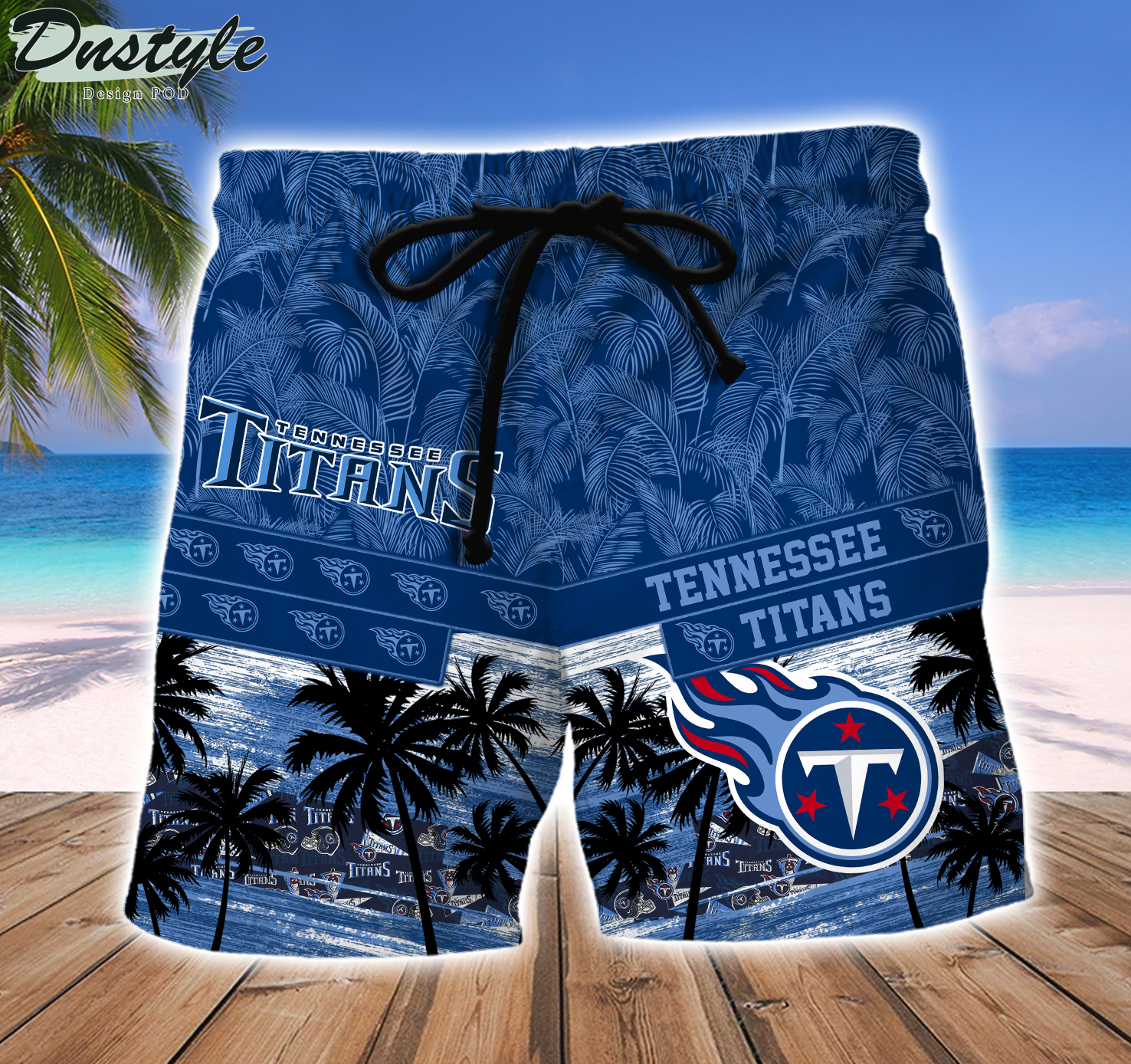 Tennessee Titans Team NFL Hawaiian Shirt And Beach Short