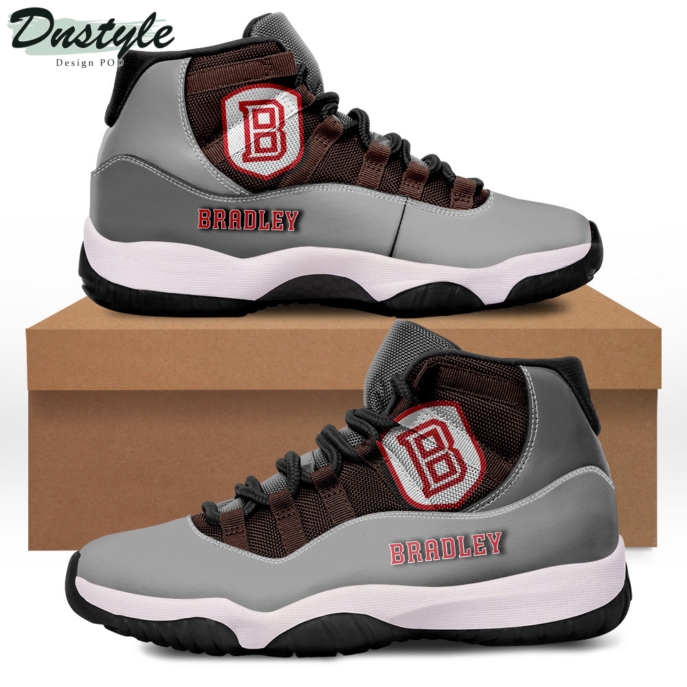 Bradley Braves Air Jordan 11 Shoes Sneaker
