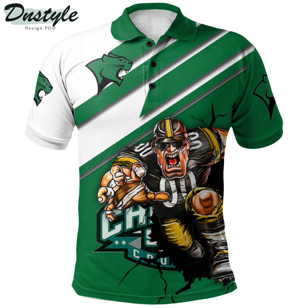 Chicago State Cougars Mascot Polo Shirt