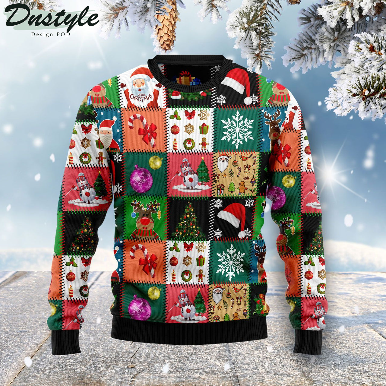 Xmas Fancy Ugly Christmas Sweater