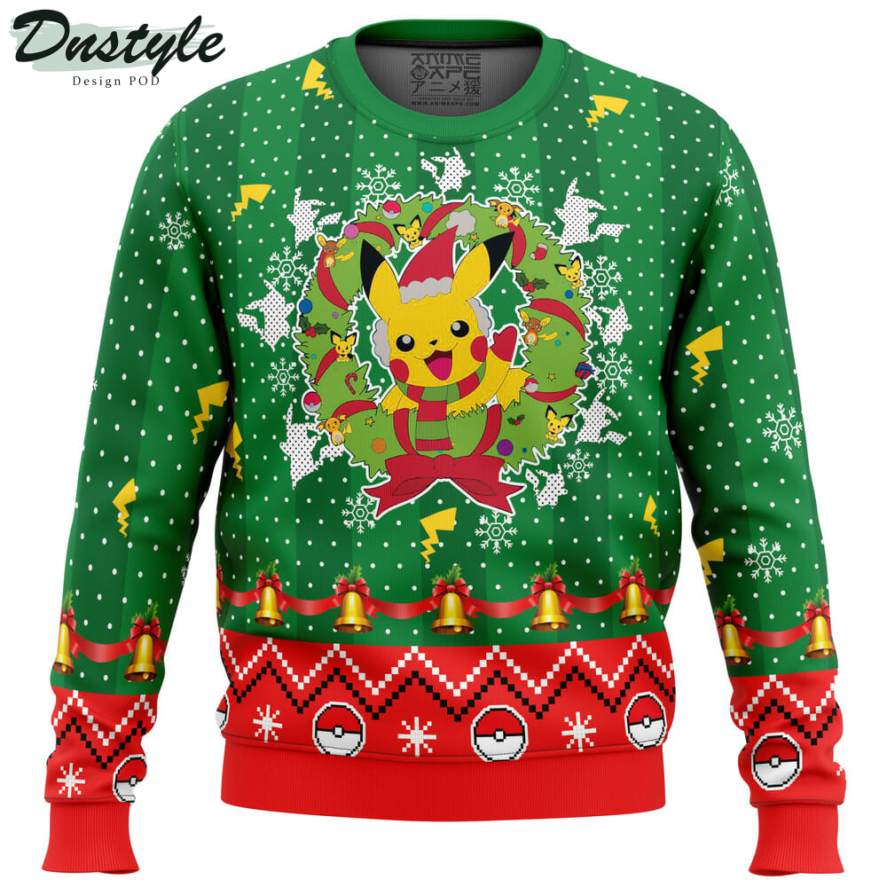 Christmas Nezuko Kamado Demon Slayer Ugly Christmas Sweater