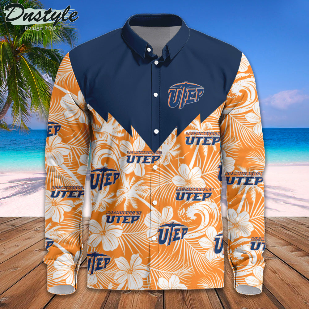 UTEP Miners Long Sleeve Button Down Shirt