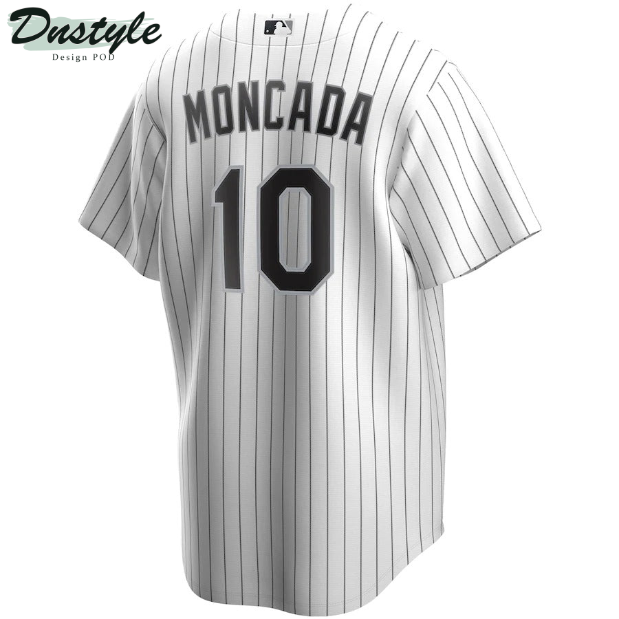 Men's Chicago White Sox Yoan Moncada Nike White Home Replica Player Name Jersey