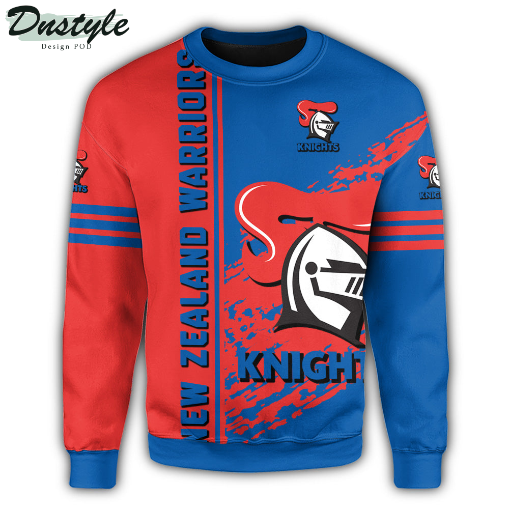 Newcastle Knights NRL Quarter Style Sweatshirt