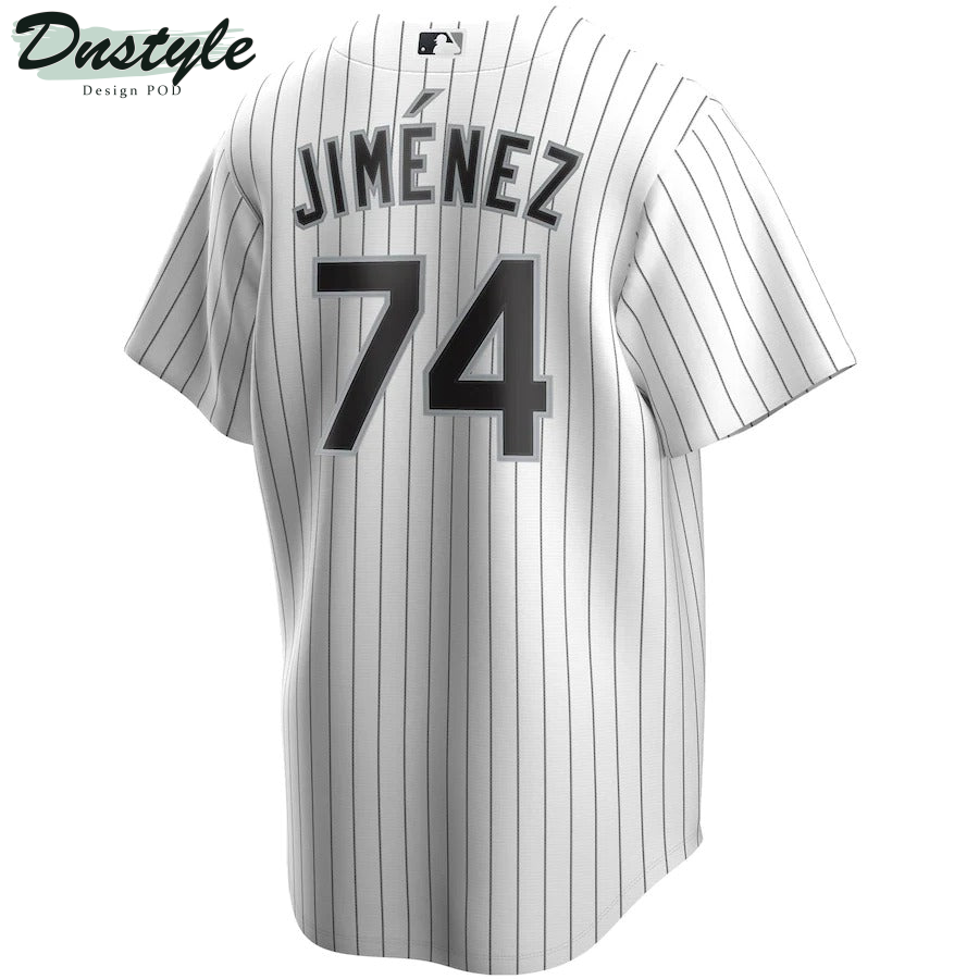 Men's Chicago White Sox Eloy Jimenez Nike White Home Replica Player Name Jersey