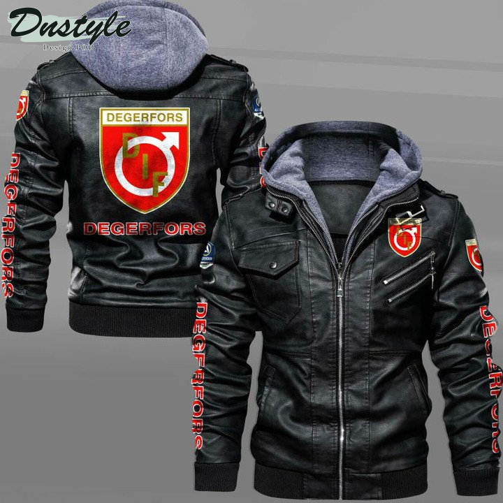 Degerfors IF leather jacket
