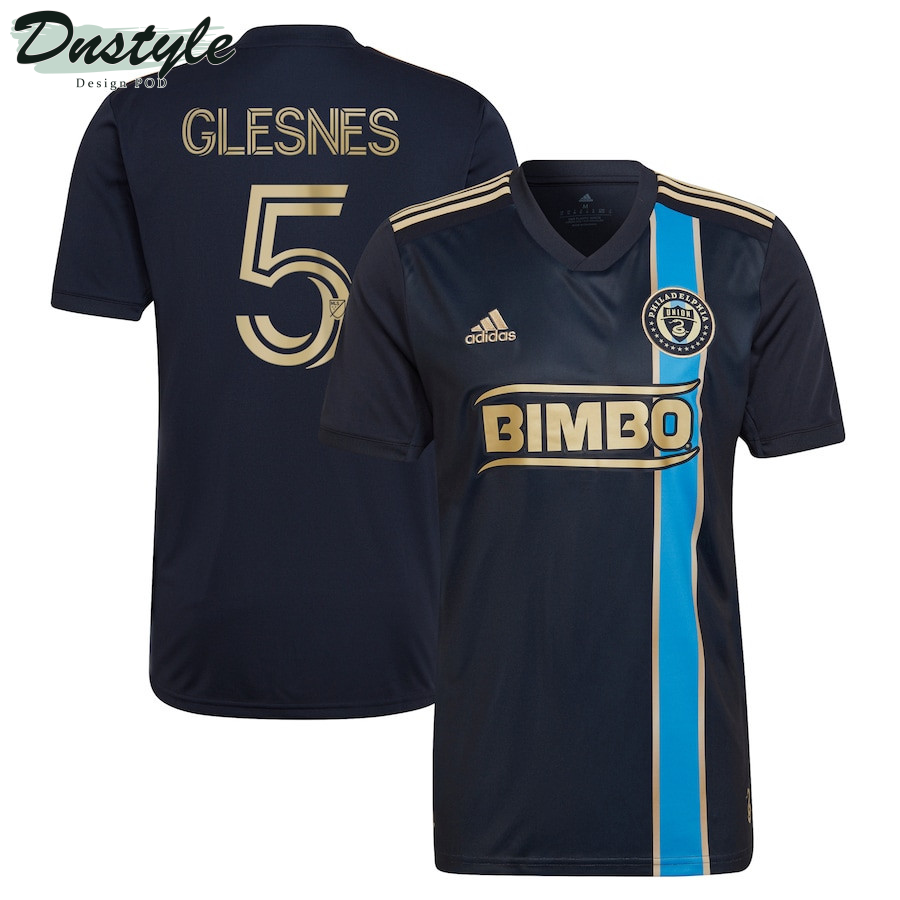 Jakob Glesnes #5 Philadelphia Union 2022 The “For U” Kit Men Jersey – Navy