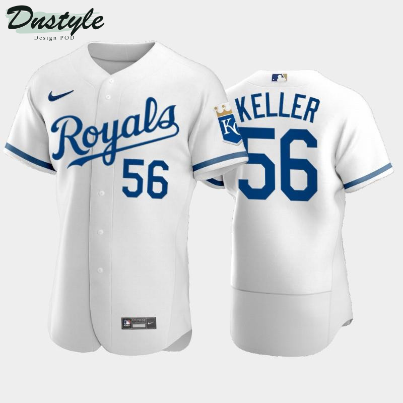 Brad Keller 56 Kansas City Royals 2022 White Men's Jersey MLB Jersey