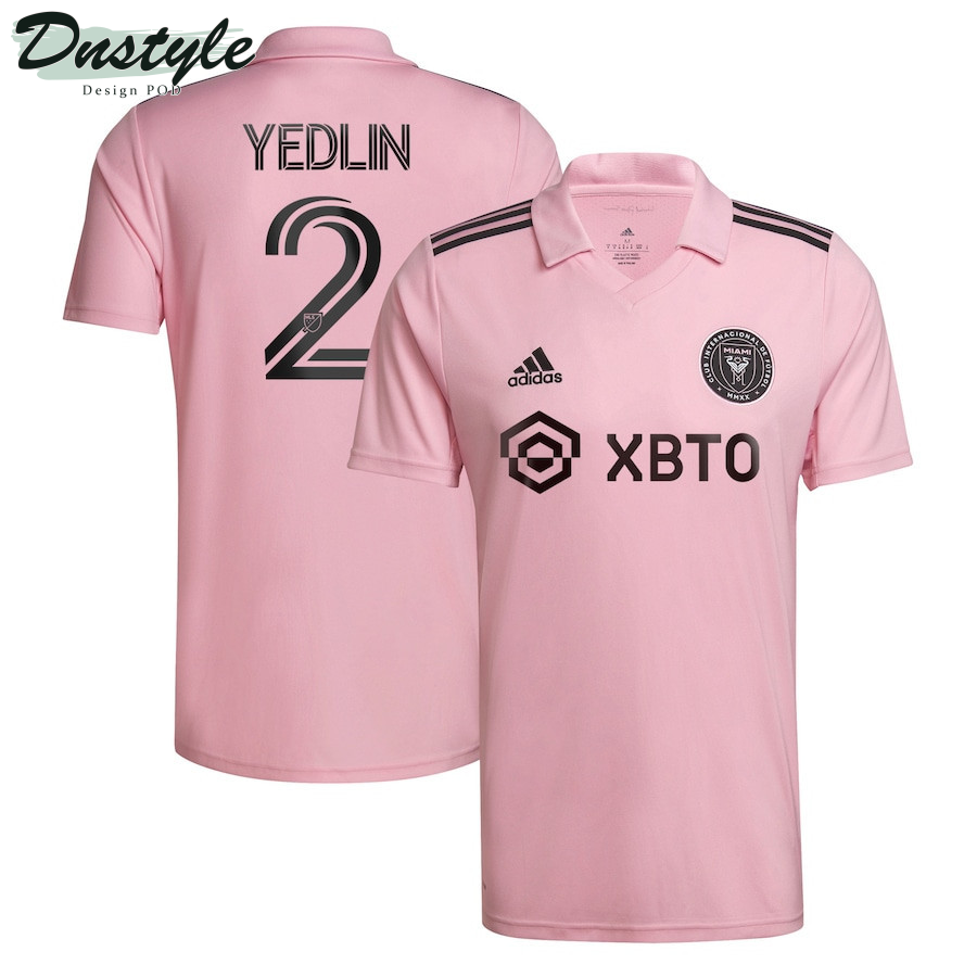 DeAndre Yedlin #2 Inter Miami CF 2022 The Heart Beat Kit Men Player Jersey – Pink