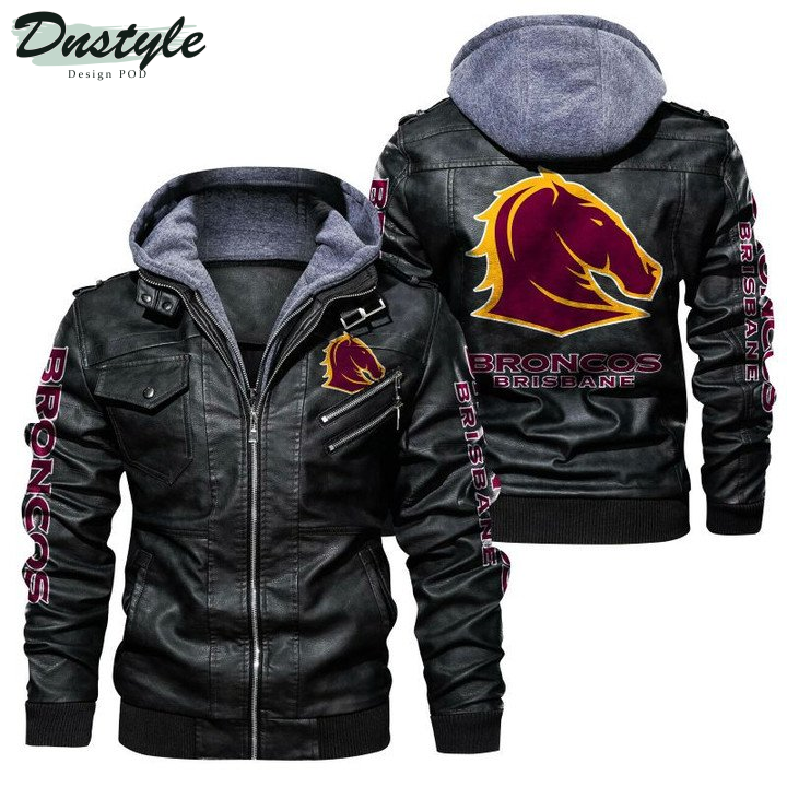 Brisbane Broncos Leather Jacket